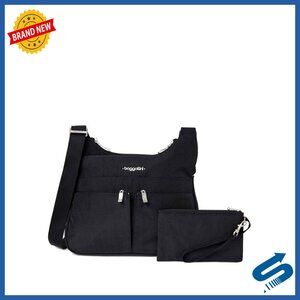 Lightweight Water-Resistant Nylon Crossbody Bag Travel Purse Adjustable Strap